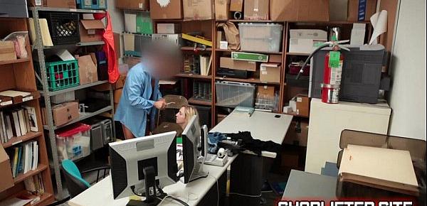  Surprising Shoplifting Amateur Backroom Shop Hidden-Cam Fucking